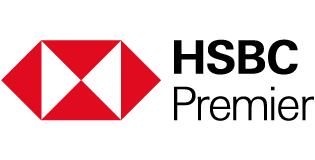 Logotipo HSBC color blanco